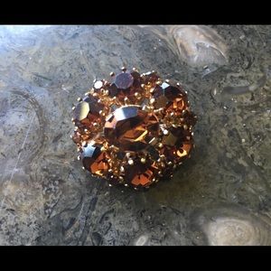 Golden Honey Colored Brooch